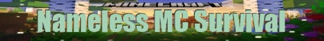 Nameless MC Survival Server Banner