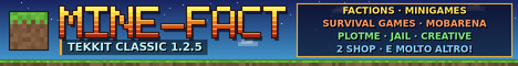 MINE-FACT Tekkit Classic BETA No banned items! Banner
