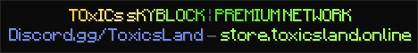 Toxics Skyblock Banner