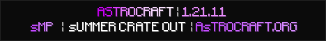 AstroCraft Banner