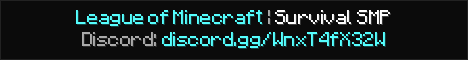 League of Minecraft Banner