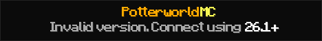PotterworldMC Banner