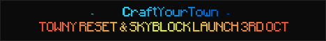 CraftYourTown Banner