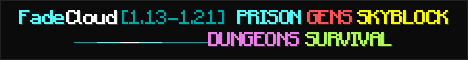 FadeCloud Banner