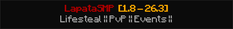 LapataSMP - Cracked Banner